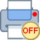 printer off icon